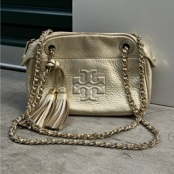 Tory burch Bombe Thea Chain shoulder crossbody bag - Picture 1 of 12